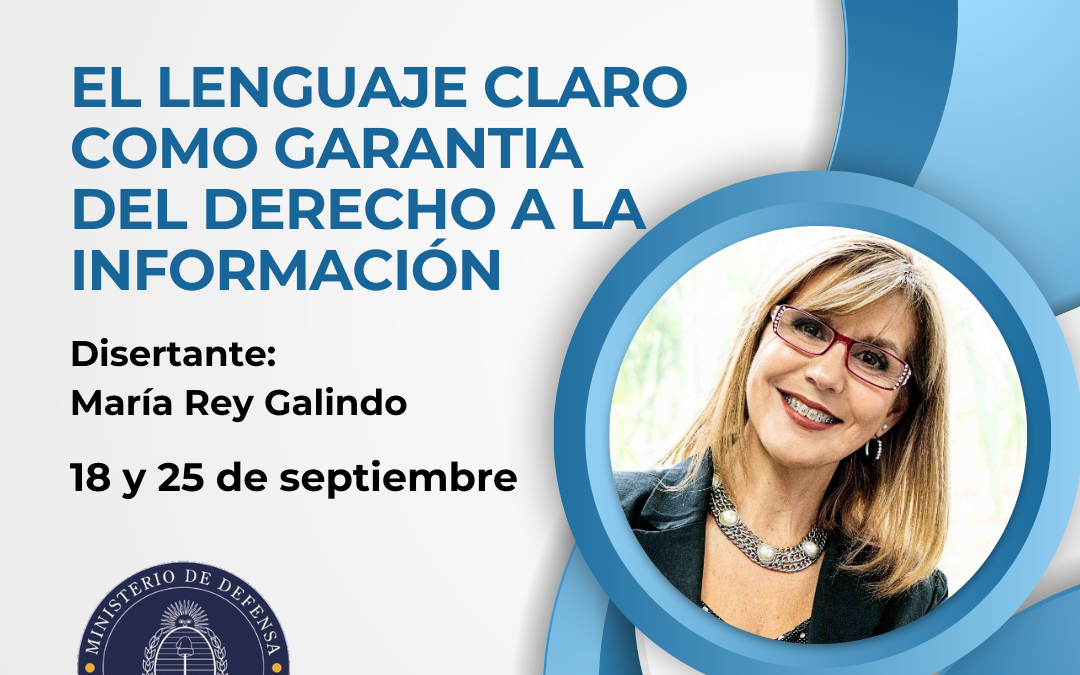 Evento: El lenguaje claro como garantía del Derecho a la Información