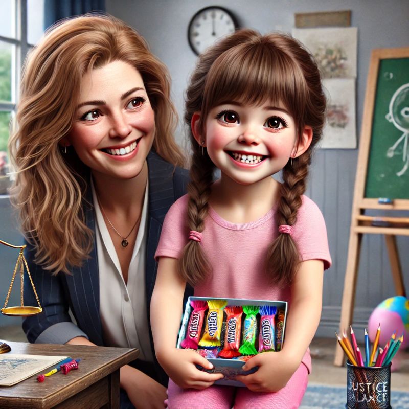 Justicia con alma: una niña transforma la justicia con dulzura ...