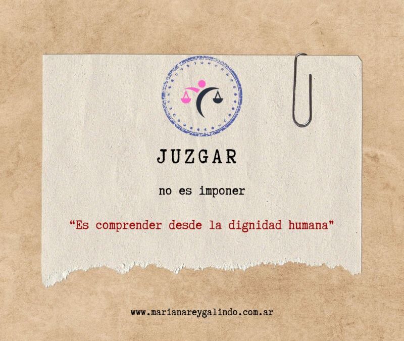 Qué es juzgar