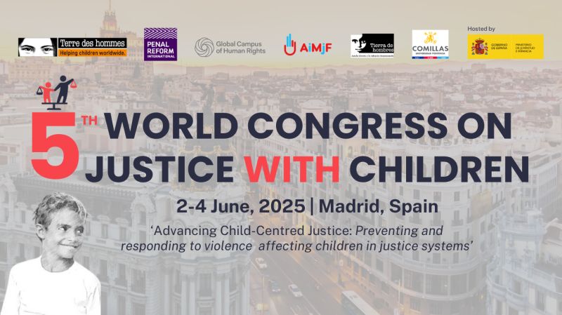 Mariana Rey Galindo participará en el 5° Congreso Mundial sobre Justicia con Niños