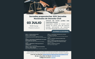 Mariana Rey Galindo participará en las Jornadas Preparatorias de las XXX Jornadas Nacionales de Derecho Civil