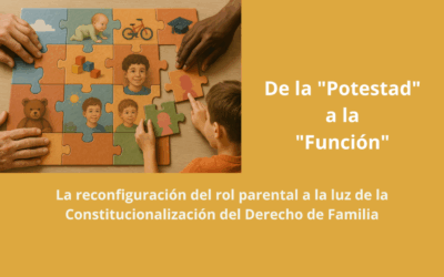 De la «Potestad» a la «Función»: la reconfiguración del rol parental a la luz de la Constitucionalización del Derecho de Familia