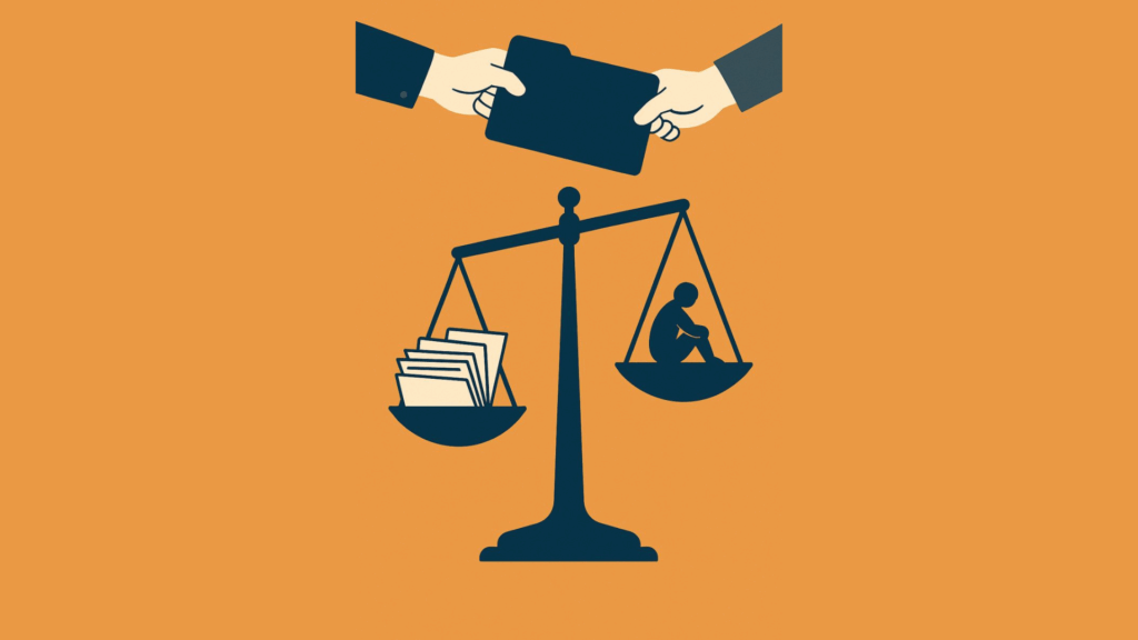 conflicto de las partes