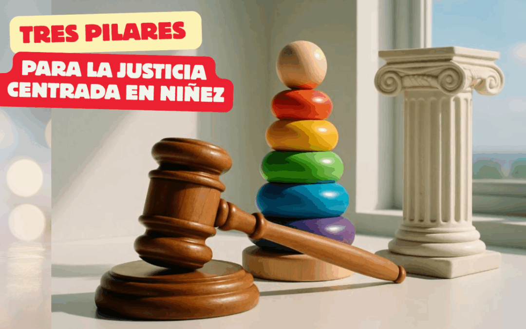 Imagen que representa la Justicia centrada en la niñez