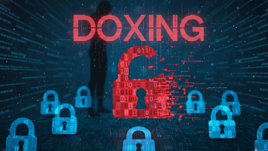 Imagen que representa la violencia digital o Doxing