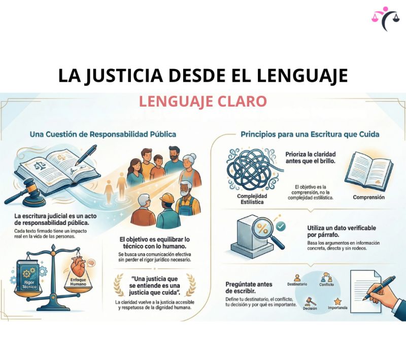 Lenguaje claro y la justicia desde el lenguaje