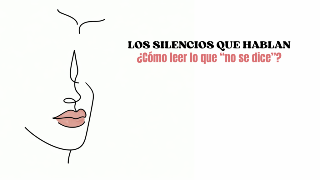 Imagen que representa los silencios que hablan