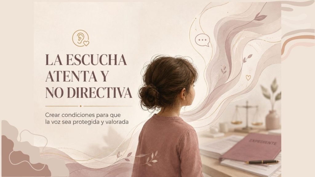 la escucha activa y no directiva